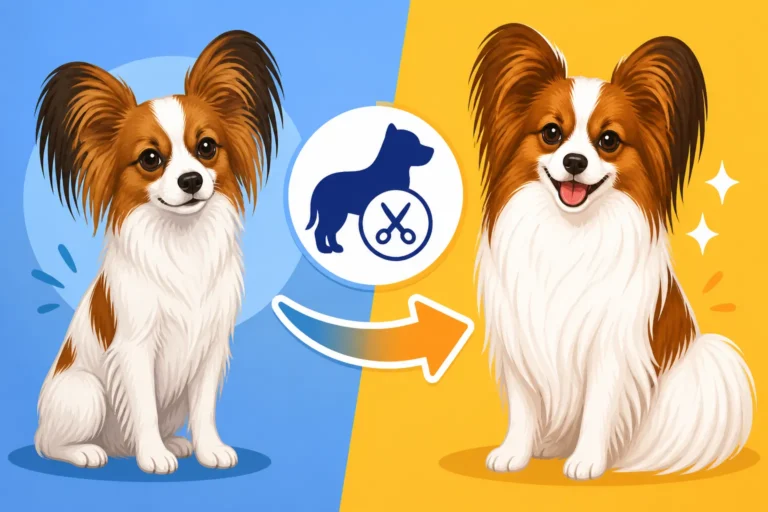 Whether Neutering Changes a Papillon's Coat