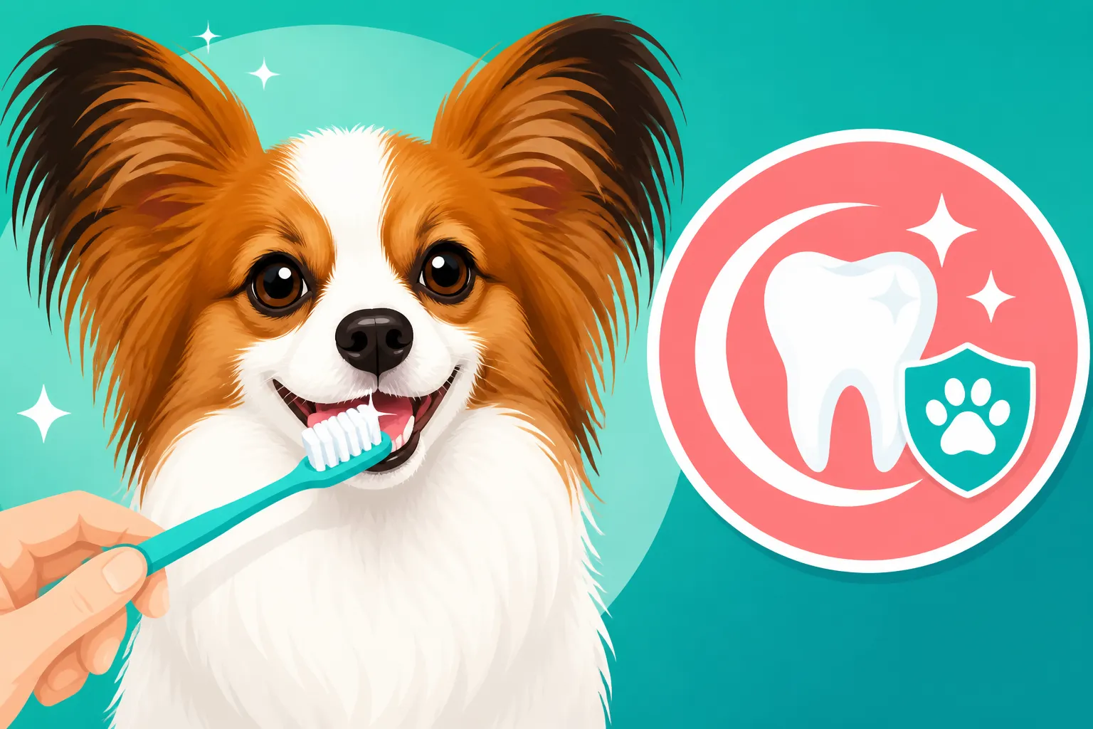 Why a Papillon's Teeth Need Brushing Daily