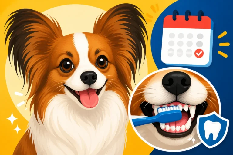 How Often a Papillon's Teeth Need Brushing