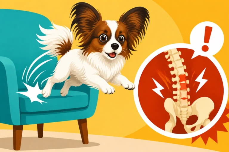 Why a Papillon Should Not Jump From a Chair