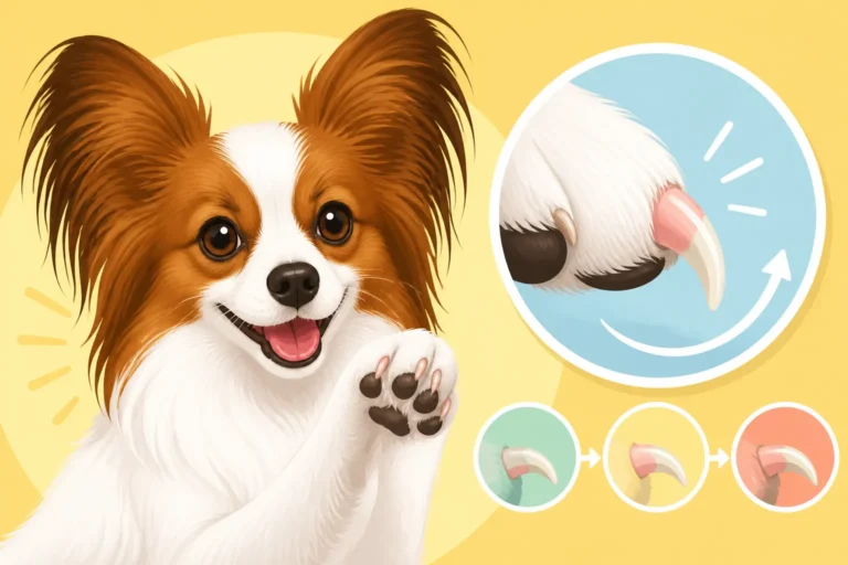 How Fast a Papillon's Nails Grow