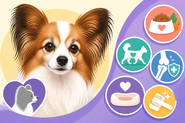 What Changes in an Aging Papillon's Care